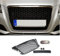 Waben- Gitter- Kühler- Sport- Front- Rippen- Grill ohne Emblem Schwarz-Chrom
