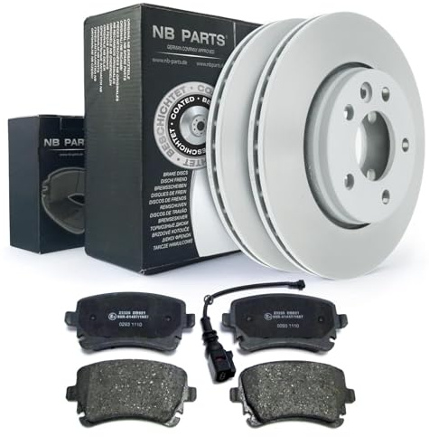 NB PARTS Bremsscheiben Beläge hinten 294mm passend für VW Multivan Transporter California T5 T6