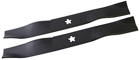 SECURA Jeu de lames (mulching) compatible avec Husqvarna TS 238 960410369 Tracteur de pelouse