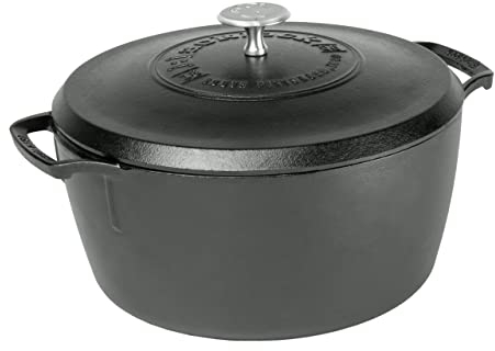 Lodge Blacklock Casserole with Lid 5.2 Litre 28.7 x 16 cm