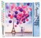 Figured'Art Peinture par Numéro Adulte Lâcher de Ballons à Paris - Activité Manuelle Kit de Loisir Créatif DIY Numéro d'Art Complet - 40x50cm sans châssis en bois