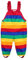DAWILS Pantaloni Impermeabili Unisex Bimba Bimbo Arcobaleno All'aperto Sportivo Pantaloni da Pioggia per Bambino Bambina Ragazza Ragazzo Pantaloni Antipioggia Abbigliamento 2 Anni