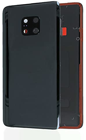 Copribatteria + adesivo double face + lente compatibile per Huawei Mate 20 Pro LYA-L09 LYA-L0C LYA-L29 6.39 n°1 vetro posteriore cover posteriore + adesivo + cornice nera