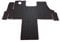 KRAM-TRUCK Auto Fußmatten Kompatibel mit FIAT Ducato, Peugeot Boxer, Citroen Jumper ab 2007, Schwarz mit rotem Faden, Schwamm Kunstleder 1 cm, Hygienezertifikat, Komfortable Bezüge
