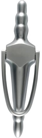 UAP Türklopfer, schmal, 20,3 cm, ohne Loch, satiniertes Chrom