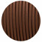 LEDSone Brown wire 16.4ft Vintage 2 Core Round 18 Gauge Cable Fabric Cloth Covered Electrical Wire, 5m 2 conductors Lamp cable Modern Cloth Covered Wire for Pendant Light Bulb Industrial DIY Project.