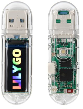 LILYGO T-Dongle-S3 ESP32-S3 TTGO Entwicklungsplatine mit Bildschirm-Dongle 0,95 Zoll ST7735 LCD-Display TF-Karte