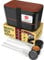 Umami Premium Lunchbox Erwachsene, Verschachtelbar Auslaufsichere Bento Box mit 4 Bestecke & Fächern, Brotdose Erwachsene, Salatbehälter To-Go, Lunch Box für Picknick/Büro, Schwarzes Sapele, 1500 ml