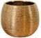 pdodo Pot de Plante Vase en Or avec Trou de Drainage, Pot de Fleur en Métal Vase,Pots de Fleurs d'intérieur pour Plantes de Serpent succulentes et orchidées pour décoration de Rebord de fenêtre