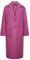 PIECES Pcjili Long Coat BC Abrigo Largo, Fucsia, L para Mujer
