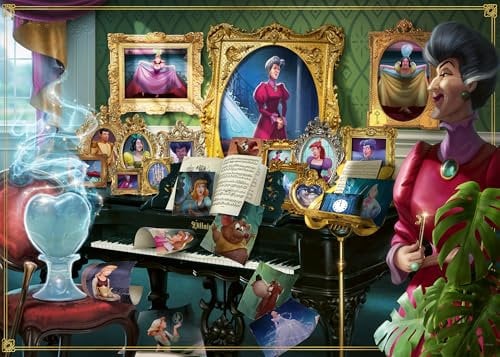 Ravensburger Puzzle 2D 1000 elementów: Villainous. Lady Tremaine, Nowy Design