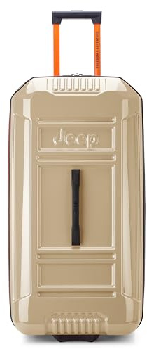 Jeep Jh003b Hartschalengepäck, erweiterbar, mit Zwei Rädern, Warmer Sand, Jh003b Hartschalengepäck, erweiterbar, mit Zwei Rädern