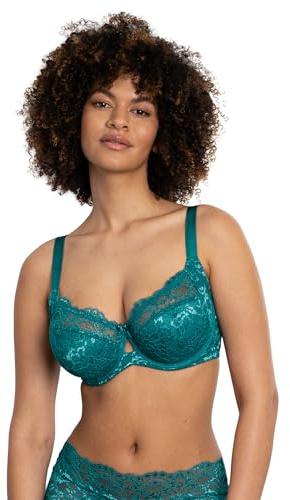 SugarShape BH Eliana Satin Demi-BHS unwattiert Spitze,mit Bügel