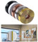 WZERHO Silver PVC Corner Trim Tile Trims and Metal Edgings Strip, Chrome Quadrant Trim, for Living Room, Bedroom, Kitchen, Bathroom