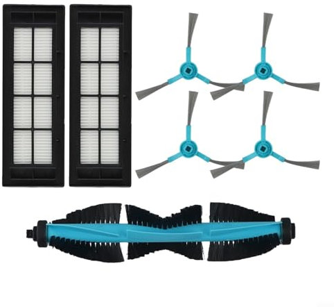 Cepillo principal+filtros HEPA+cepillos laterales Piezas de repuesto para Conga Serie 3090 Filtros y cepillos Kit Accesorios Aspiradoras Accesorios