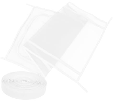 Happyyami Versatile Cat Mesh Screen Door Pet Zipper Screen Door for Cat Dog Small Animals Easy to Clean