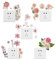 CHENNAN 5 Stück Blume Wandschalter Aufkleber PVC Floral Lichtschalter Aufkleber Bunte Pflanzen Kreative Schalteraufkleber Schalter Aufkleber Für Lichtschalter, Outlets Oder Wohndekoration (A1)