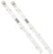Colaren 2 PCS LED Fridge Strip Light for RONGSHENG/HISENSE, Refrigerator LED Fridge Light Bar for KIFF5017 KIFF5020 KIFF7017 KIFF7020 KSBNDIX18