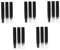 Ipetboom 5sets Long Lasting Waterproof Eyelash Extension Glue for False Lashes Easy Application Duo Eyelash Glue Lash Adhesive 3pcs*5