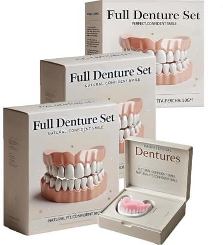 Neslemy Advanced Customized Full Denture Set Bikenda en silicone pour les dents Neslemy - Doux et confortable (3)