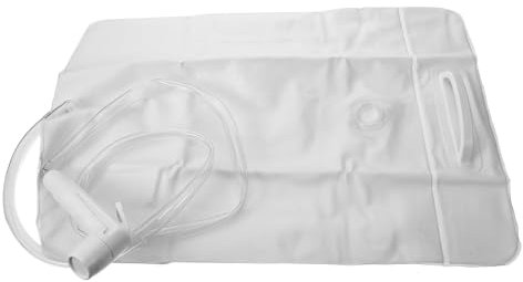 Mikikit Tragbare Duschtasche 10l aus PVC für Camping und Reisen