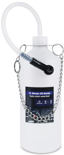 DASBET 1L Brake Bleeder Bottle One Person, Brake Pressure Bleeder Bottle | With Rubber Connector & 23in Tube Brake Fluid Bleeding Bottle Kit For Car ATV Motorcycle & All Brake Systems
