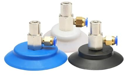 Generisch Vakuum saugnapf industrie pneumatische PFG PFYK-60/80/95 einzigen silikon mechanische arm zubehör vakuum saugnapf(WHITE PFYK-95)
