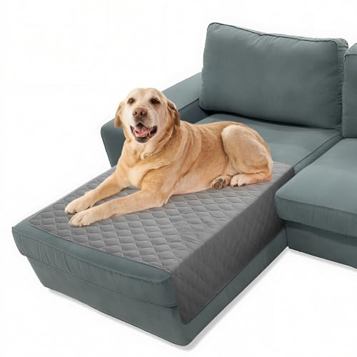 Binlava wasserdichte Hundedecke, 100×127CM rutschfest & Waschbar, Kratzfest Hundematte als Sofa Bett Auto Schutz, Beidseitig nutzbar, Outdoor geeignet für Hunde Katzen Haustiere