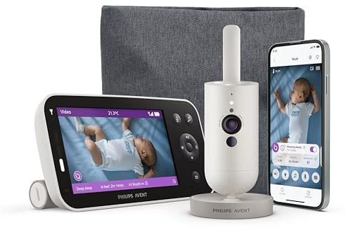 Baby monitor video - PHILIPS AVENT - Premium connesso - SCD971/26