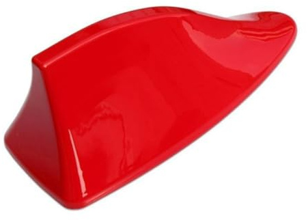 POPETPOP Antenna Radio per Auto a Forma di Rossa in Abs con Funzione Fm Am, Design Elegante e Riduzione della Resistenza Aerodinamica