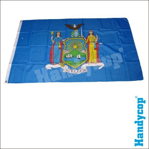 Original Handycop® Flagge Fahne F93094 USA Amerika New York Landesflagge Staatsflagge 90 x 150 cm - wetterfeste Qualität