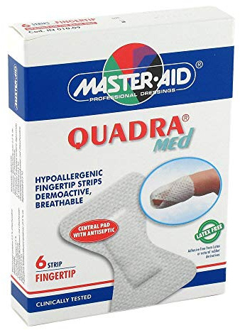 QUADRA MED Pflaster Fingerstrips Master Aid 6 St