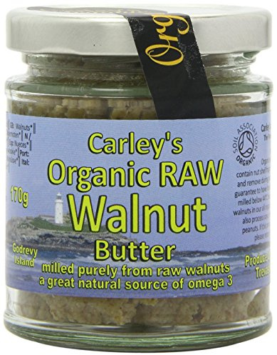 Carley's Org Raw Walnut Butter 170g X 3 (Pack of 3)