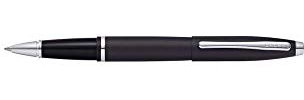 Cross Calais Rollerball (Schwarzer Lack, Schreibfarbe: schwarz, inkl. Geschenkbox) Mattschwarz