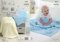 King Cole 4824 Häkelmuster Baby Decken in King Cole Yummy Chunky