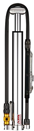 Lezyne Mini Pump CNC Micro Floor Drive Digital HVG Shiny Silver 90PSI 30 cm 1-MP-MFDR-V206HVDG 30.0 cm