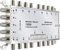 SCHWAIGER 5224 Multischalter SAT-Verteiler 16-Teilnehmer SAT-Splitter digital Multiswitch 16-Wege-Verteiler mit externem Netzteil inkl. Montagezubehör