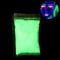 Fluoreszierendes Pulver, Dark Night Glow Pulver Leuchtpulver Farbe DIY Pigment Nagel Beschichtung Nachtleuchtendes Pulver(Gelbgrün)