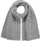 Barts Damen Anemone Scarf Schal, Grau (HEATHER GREY 0002), One size (Herstellergröße: UNI)