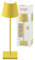 SIGOR Nuindie - Dimmbare LED Akku-Tischlampe Indoor & Outdoor, IP54 spritzwassergeschützt, Höhe 38 cm, aufladbar mit Easy Connect, 12 h Leuchtdauer, sonnengelb