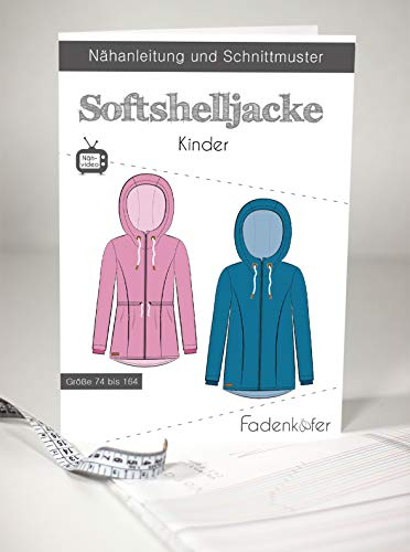 Schnittmuster und Nähanleitung - Kinder Softshelljacke