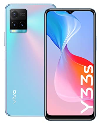 VIVO Y33s Smartphone, 8 e 128 GB, 6.58'', Fotocamera Principale da 50 MP,Video Stabile con EIS, Batteria da 5000 mAh e Ricarica Rapida Fast Charge da 18W, Smartphone con Doppia SIM, Midday Dream
