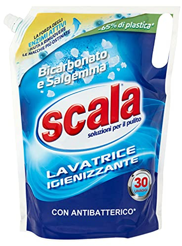 Scala Detersivo Liquido Lavatrice Bicarbonato e Salgemma, 1.5L