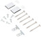 sparefixd Integrated Cupboard Door Mounting Kit to Fit Neff Dishwasher