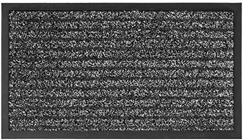 REDS SRL Zerbino Ingresso Drive - Interno o Esterno casa - Asciugapassi Antiscivolo Moderno e Aderente al Pavimento (40x70 cm Grigio)