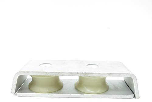 Fallenumlenker 2-fach Umlenkblock Umlenkrolle Deckorganizer Alu Ø<15mm