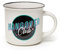 Legami - Cup Puccino, Tazza in Porcellana New Bone China, Tema Hangover, Take a Break Collection, Capacità 350 ml, Lavabile in Lavastoviglie, Utilizzabile in Microonde