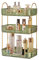 Organisateur Maquillage, Rangement Maquillage, Organisateur de Cosmétiques, Présentoir Cosmétique, Organisateur de Parfum (Vert, 3 Couches)