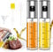 YDIAMEJ Ölsprüher zum Kochen 2er Ölsprühflasche Öl Sprühflasche Ölsprüher für Speiseöl 100ml Ölspray Glas Olivenölsprüher für Salat Grillen Backen