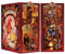 Fsolis DIY Book Nook,Kit Maison de Poupées Miniatures,Booknook 3D Puzzle Livre Bois Serre-Livres d'art avec Lumière LED,Book Nooks Feuille de Poussière Enfichabl